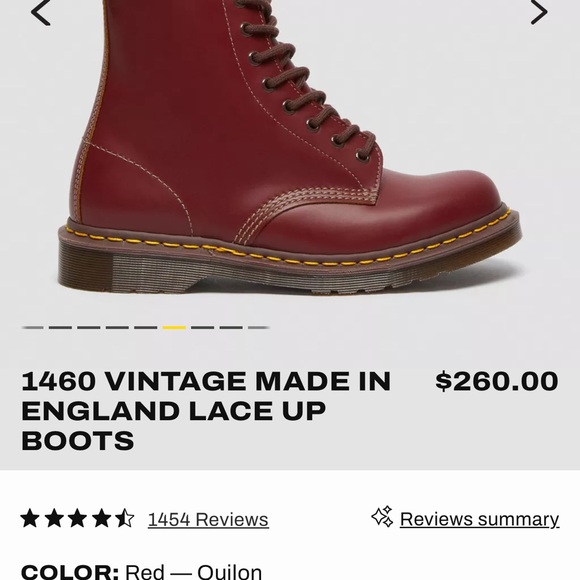 dr. martens made in england boots - Picture 2 of 11